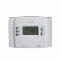 American Imaginations Rectangle White Digital Thermostat Plastic AI-37323
